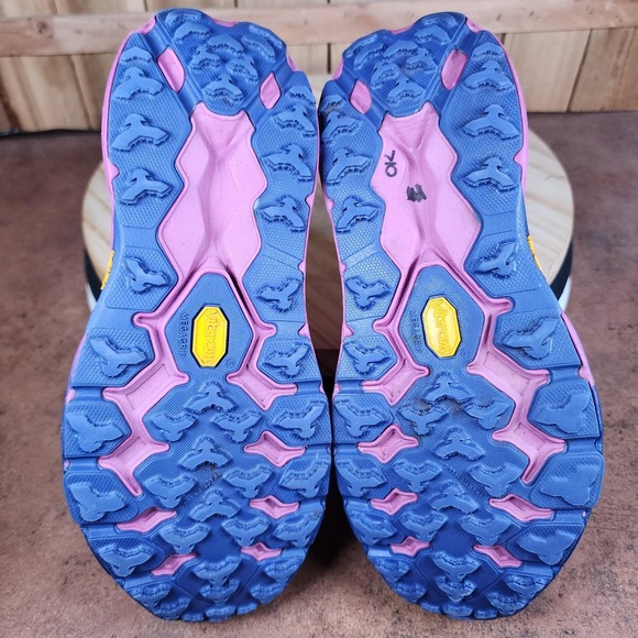 Hoka One One Speedgoat 5 Shoes Womens 9 Pink Trail Running Sneakers 1123158 FCM - Picture 7 of 10